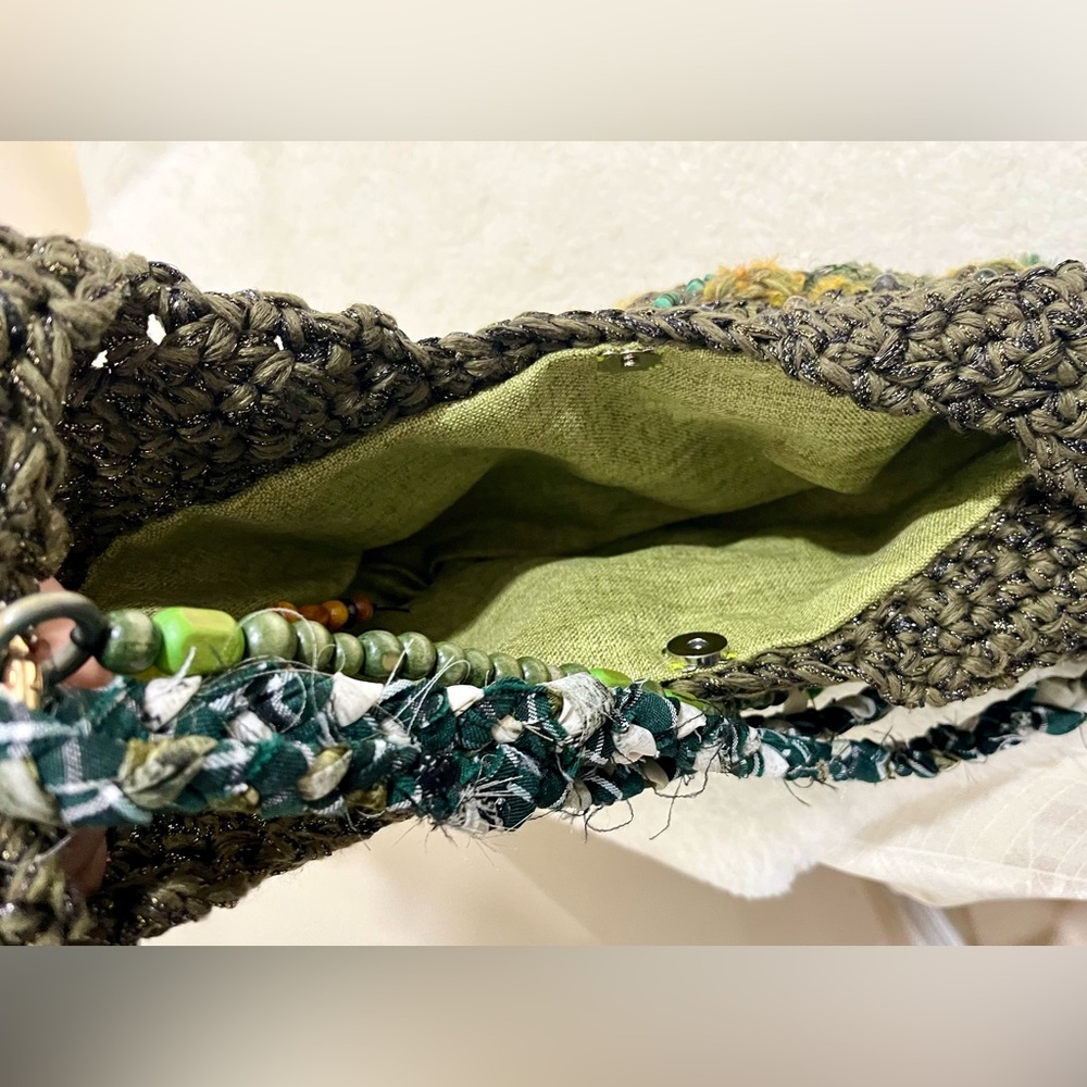 Hand made Crochet Boho Tote Bag - Picture 11 of 16